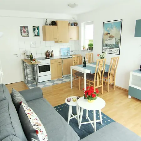 Strandnahe Mit Garten شقة *